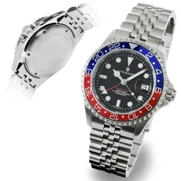 2018 07 Steinhart Ocean One Gmt Blue Red Jubilee Front Back 1000x Preview 1 .1521710968