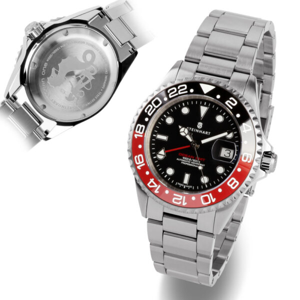 Ocean One 42 Gmt Black Red Oyster 1.1624614978