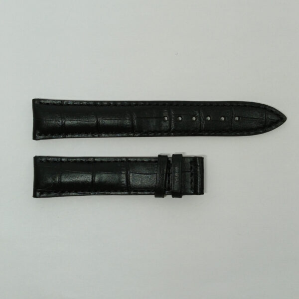 Steinhart schwarz mit Prägung