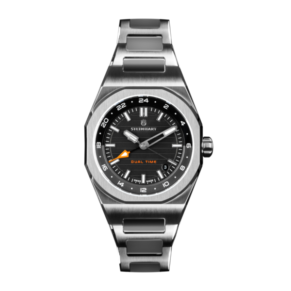 Steinhart Architect Dual Time Schwarz